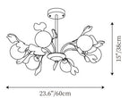 Thalassa Gingko Chandelier