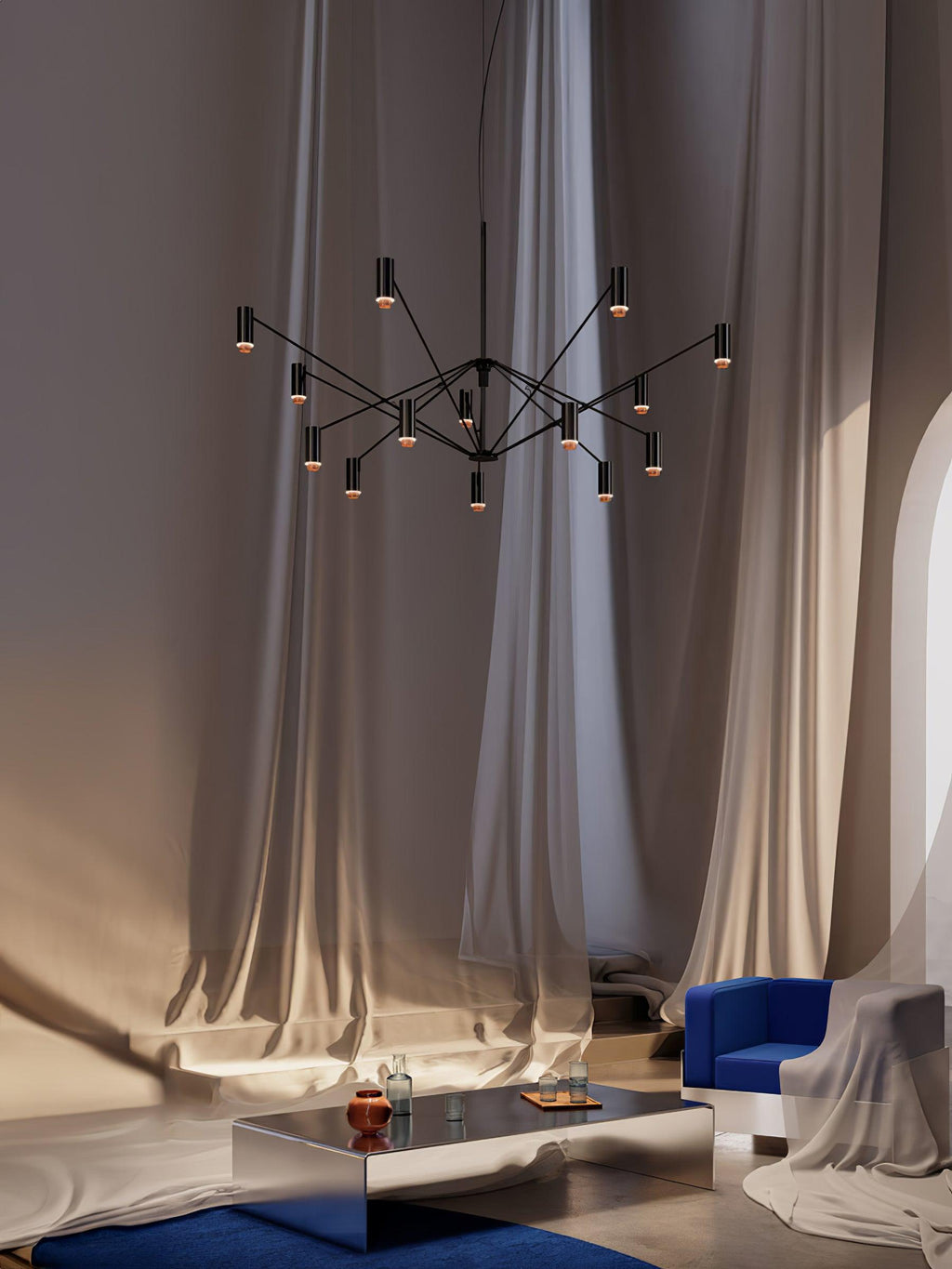 The W Pendant light