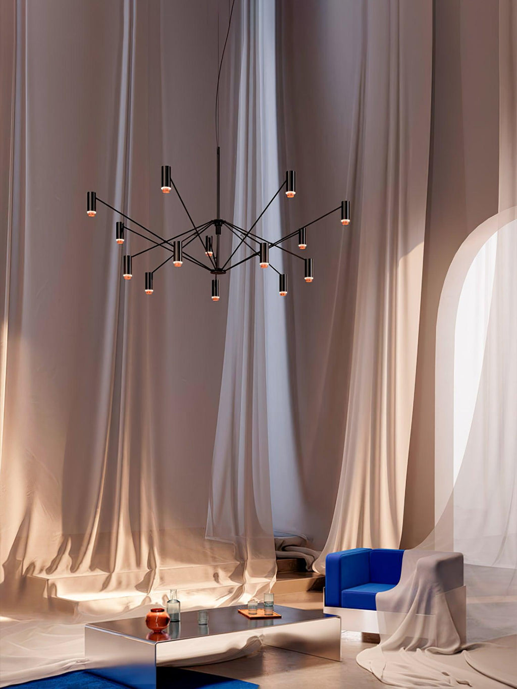 The W Pendant light
