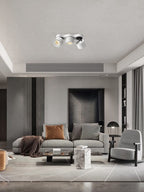 Three - heads Rotating Folding Ceiling Lamp