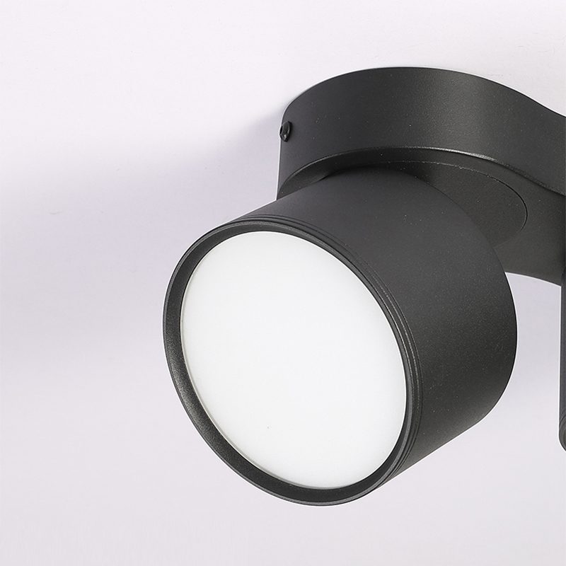 Three - heads Rotating Folding Ceiling Lamp