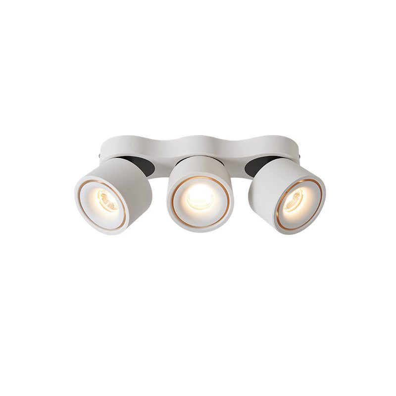 Three - heads Rotating Folding Ceiling Lamp
