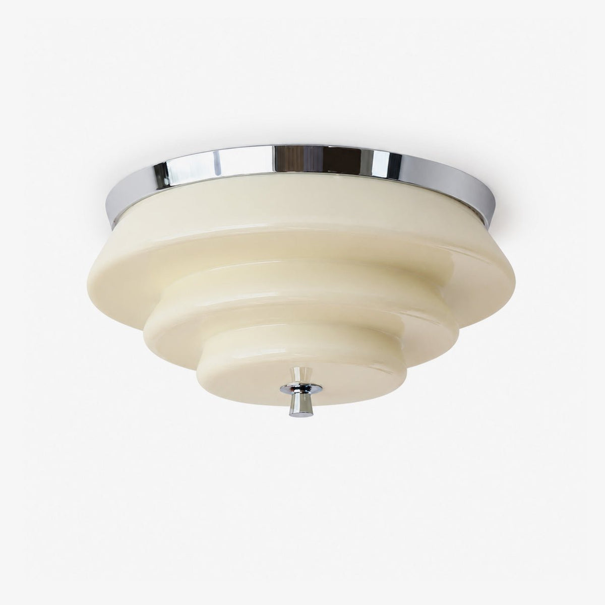 Tiered Glass Wall Lamp