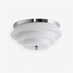 Tiered Glass Wall Lamp