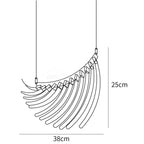 Tiered Palmette Chandelier