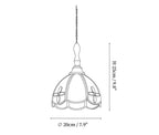 Tiffany Floral Pendant Lamp