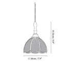 Tiffany Floral Pendant Lamp