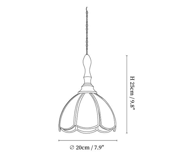 Tiffany Floral Pendant Lamp