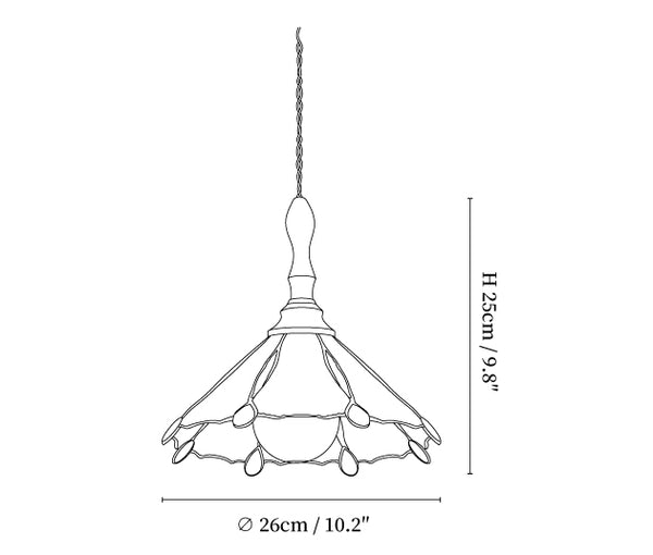 Tiffany Floral Pendant Lamp