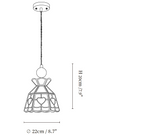 Tiffany Stained Glass Pendant Lamp