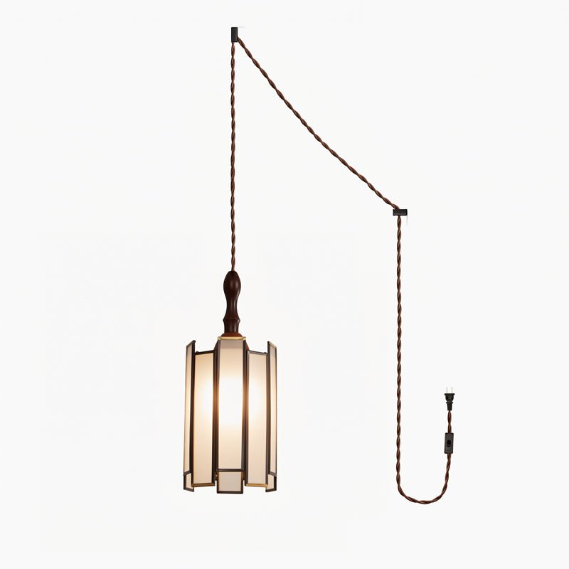 Tiffany Stained Glass Swag Pendant Lamp