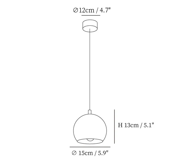 Timeless Grain Pendant Lamp