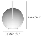 Tindari Glass Table Lamp