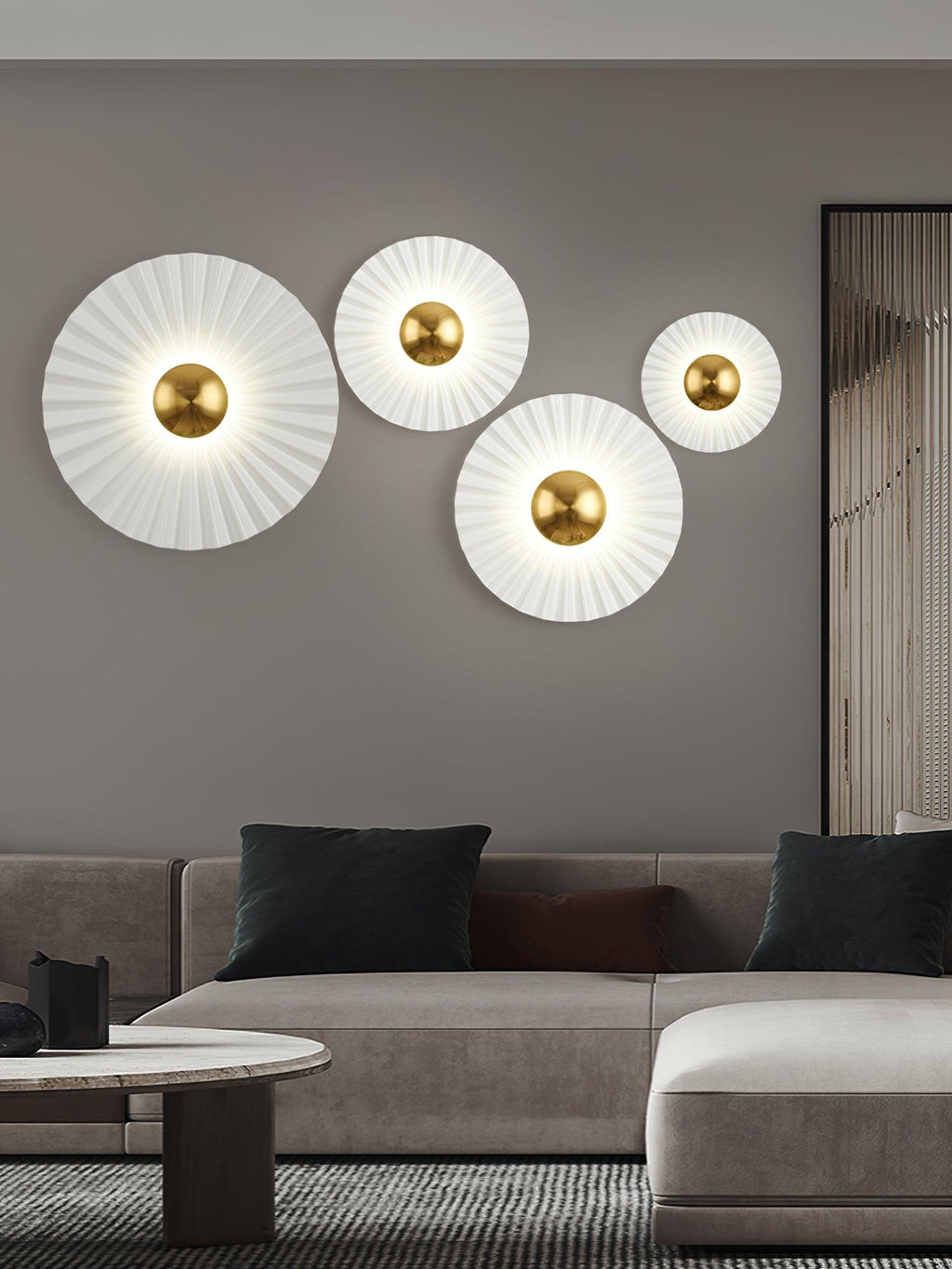 Tinsley Flush Wall Lamp