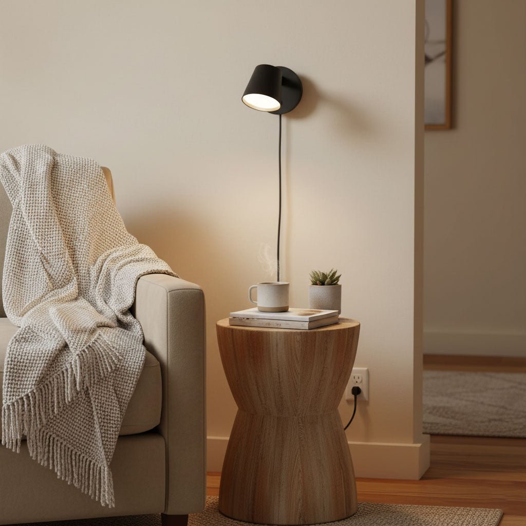 Tip Plug - In Wall Lamp
