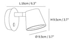 Tip Plug-In Wall Lamp