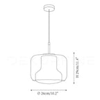 Titan Glass Pendant Lamp