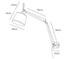 Rocker Modern Design Wall Lamp
