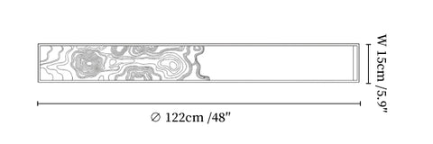 Topographic Lumen Sconce