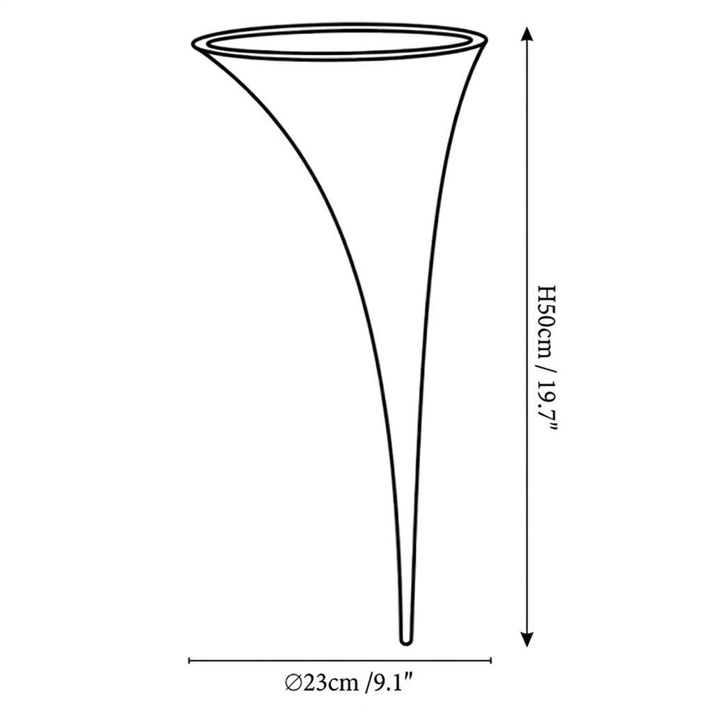 Torch Cone Wall Sconce