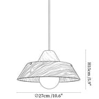 Torven Wood Pendant Lamp
