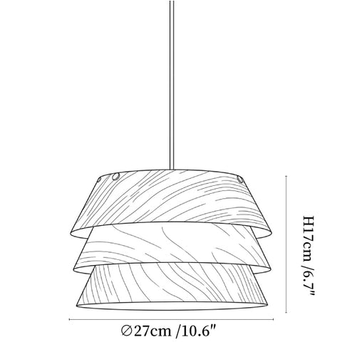 Torven Wood Pendant Lamp