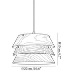 Torven Wood Pendant Lamp