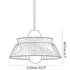 Torven Wood Pendant Lamp