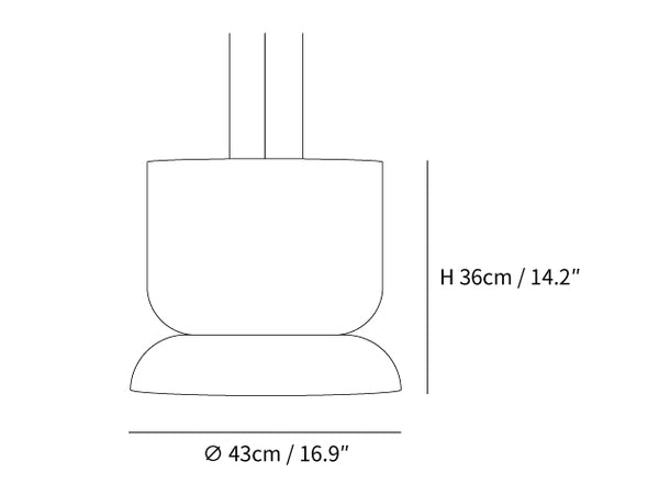 Totem Led Pendant Lamp