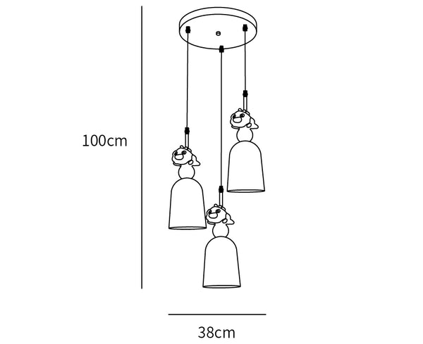Toys Figurine Pendant Lights