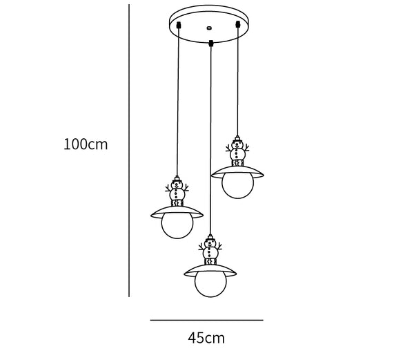 Toys Figurine Pendant Lights