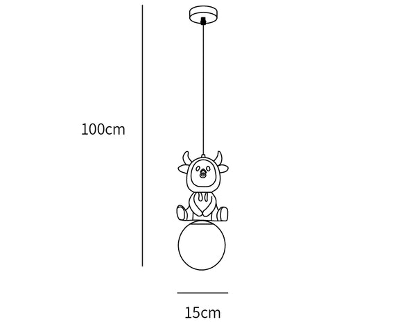 Toys Figurine Pendant Lights