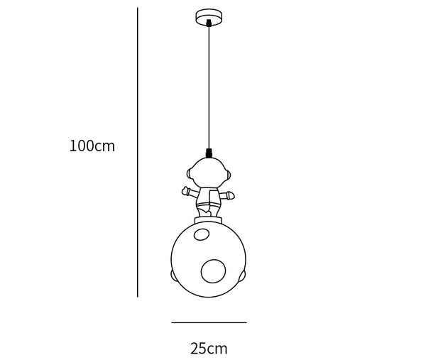 Toys Figurine Pendant Lights