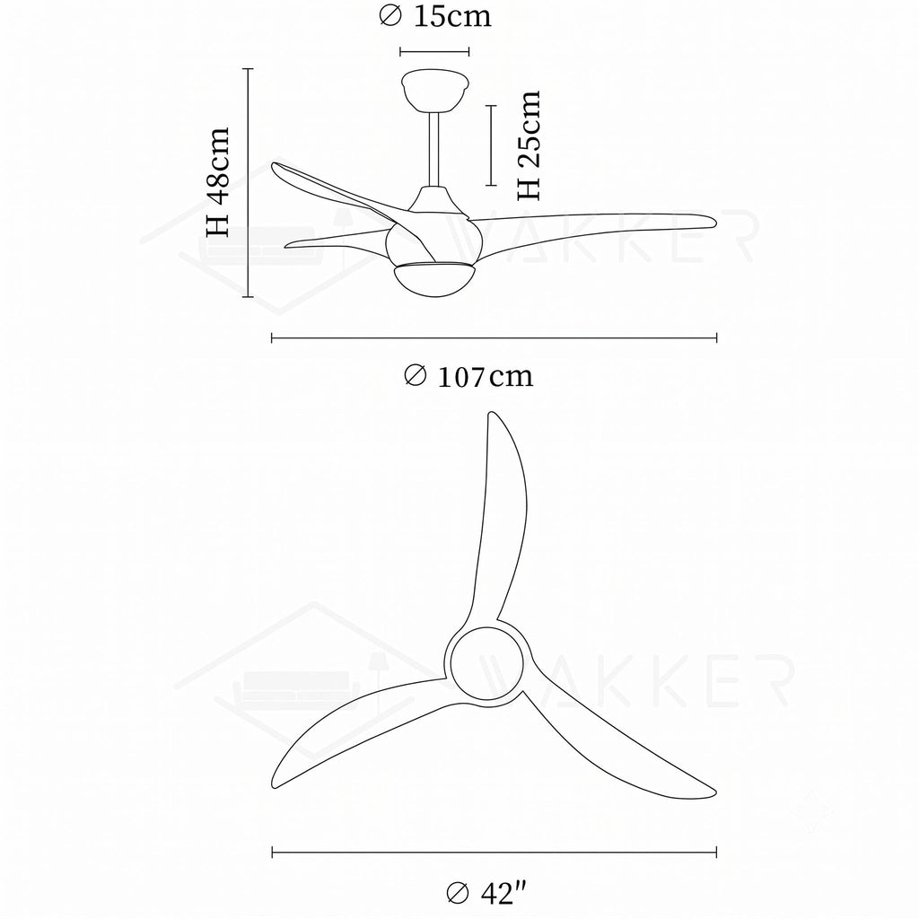 Traditional Ceiling Fan Light