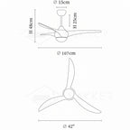 Traditional Ceiling Fan Light