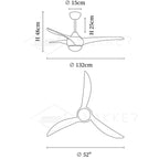 Traditional Ceiling Fan Light