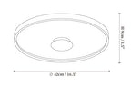 Tranquil Aura Ceiling Light