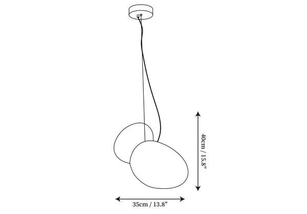 Frosted Glass Pendant Light