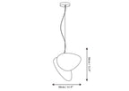 Frosted Glass Pendant Light
