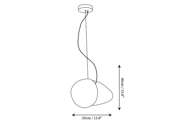 Frosted Glass Pendant Light