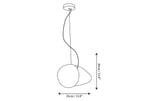 Frosted Glass Pendant Light