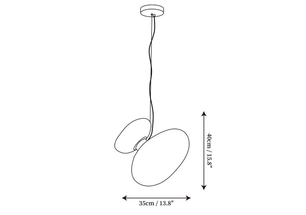 Frosted Glass Pendant Light