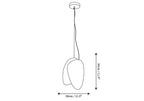 Frosted Glass Pendant Light