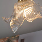 Transparent Crystal Pendant Light