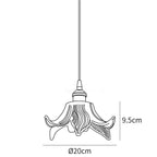Transparent Crystal Pendant Light