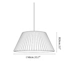 Trapezoid Acoustic Pendant Lamp