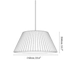 Trapezoid Acoustic Pendant Lamp