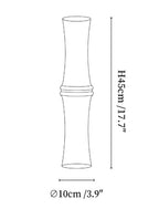 Travertine Column Glow Wall Light