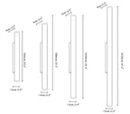 Travertine Column Wall Light