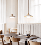 Travertine Dome Pendant Light
